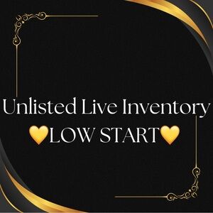 Unlisted Live Inventory - Low Start